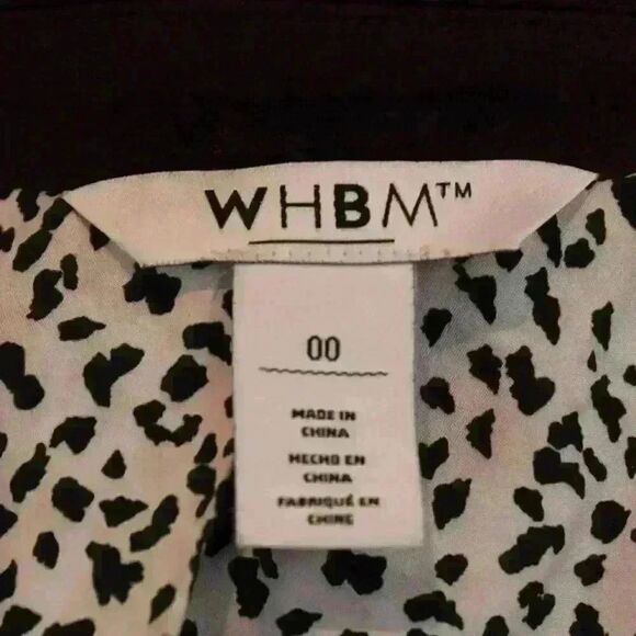 WHBM Burgundy Everyday Knit Blazer Size 00 - Picture 4 of 9